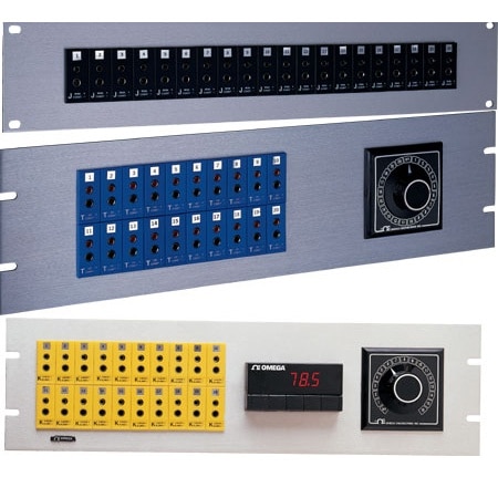 19 inch Anodized Jack Panels for Standard Connectors