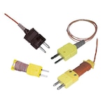 Ready-Made Insulated Thermocouples with Kapton®, PFA, Glass Braid Insulation and Molded Connectors