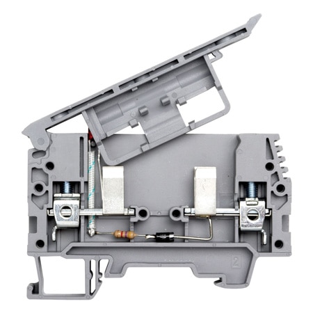Disconnect and Fuse Screw Connection DIN Rail Mounting Terminal Blocks