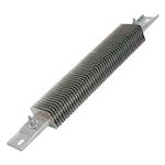 Finned Stainless Steel Strip Heater Opposite End Terminals