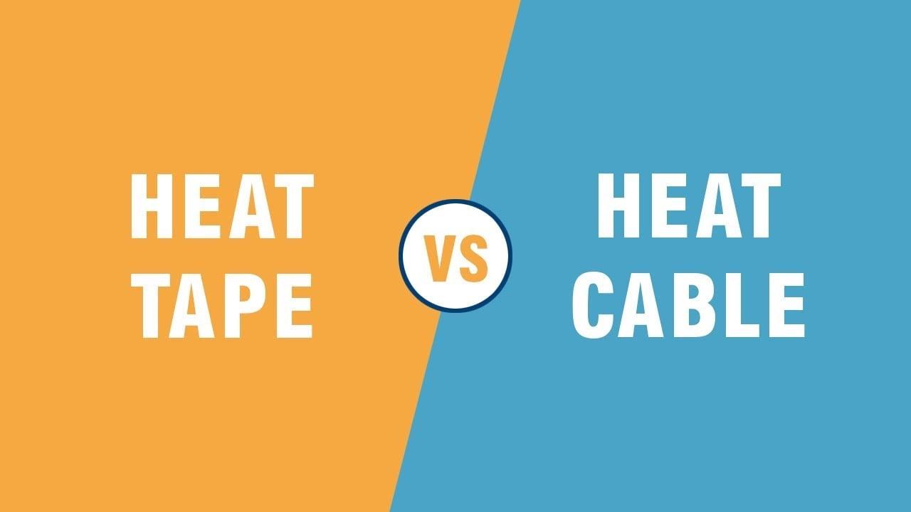 Heat Cable vs Heat Tape | What's the difference?