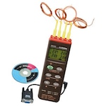 Four-Channel K Thermocouple Data Logger with USB and RS232