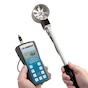 Rotating Metal Vane Anemometer Kit w/ Volume Flow