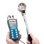 Precision Handheld Rotating Metal Vane Hygro-Thermo Aneometer