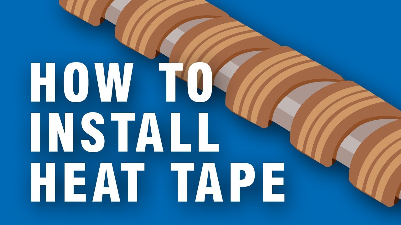 How to install Heat Tape to your pipes | Step-by-Step