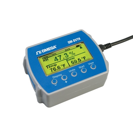 Temperature/Relative Humidity Data Logger with Display