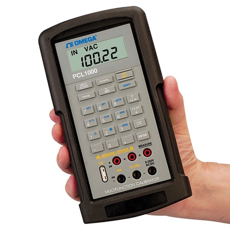 Multifunction Process Calibrator with RS232 Interface, High Accuracy