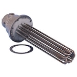 SS Flanged Immersion Heater Mild Corrosive Solutions